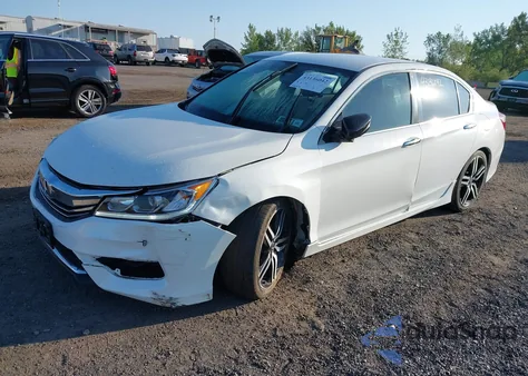 2017 Honda Accord Sport from USA, damaged, VIN 1HGCR2F5XHA306115